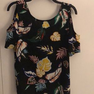 C&E cold shoulder blouse!